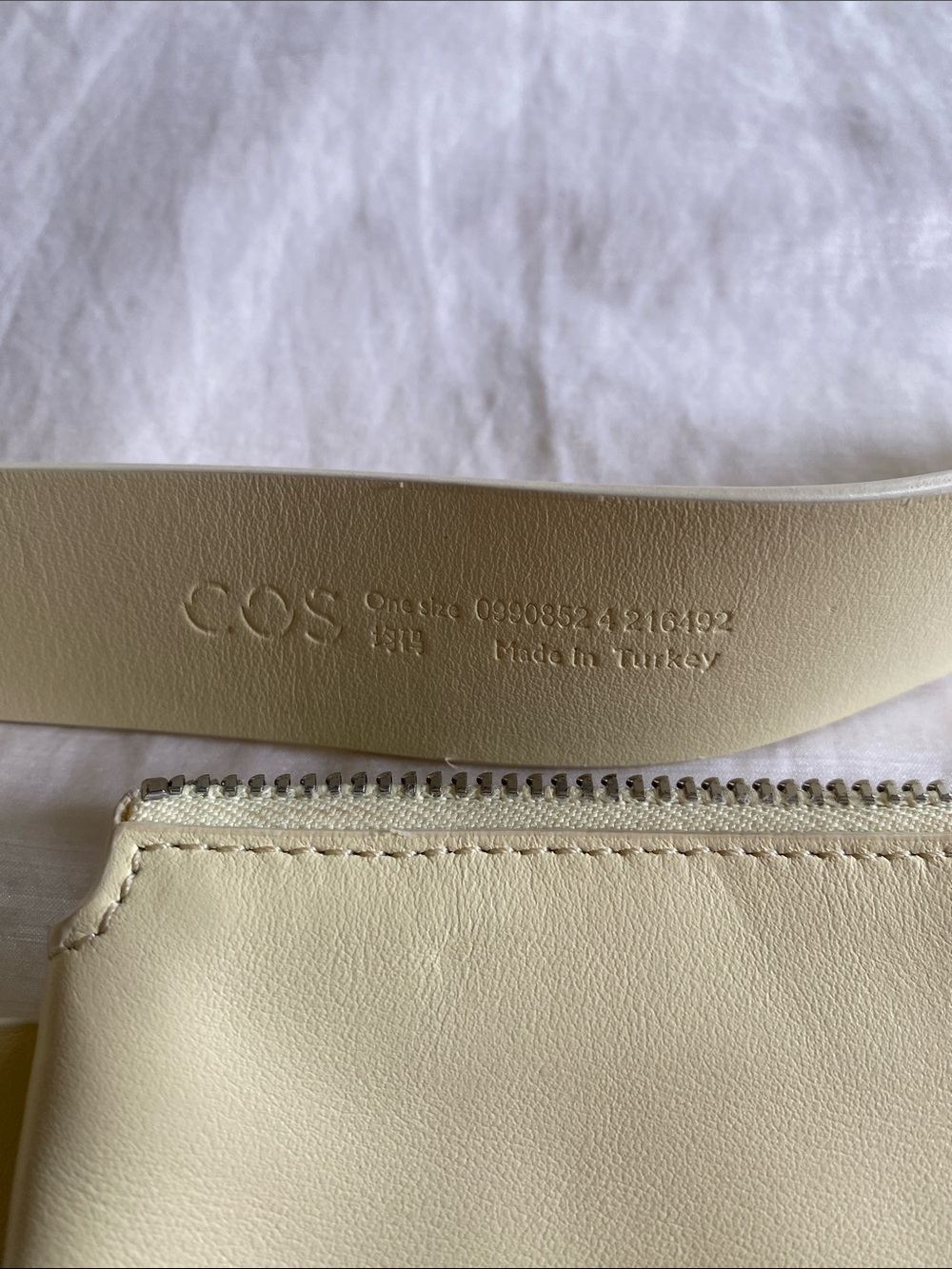 Yellow Double Pouch Belt Bag - Picture 2 of 8
